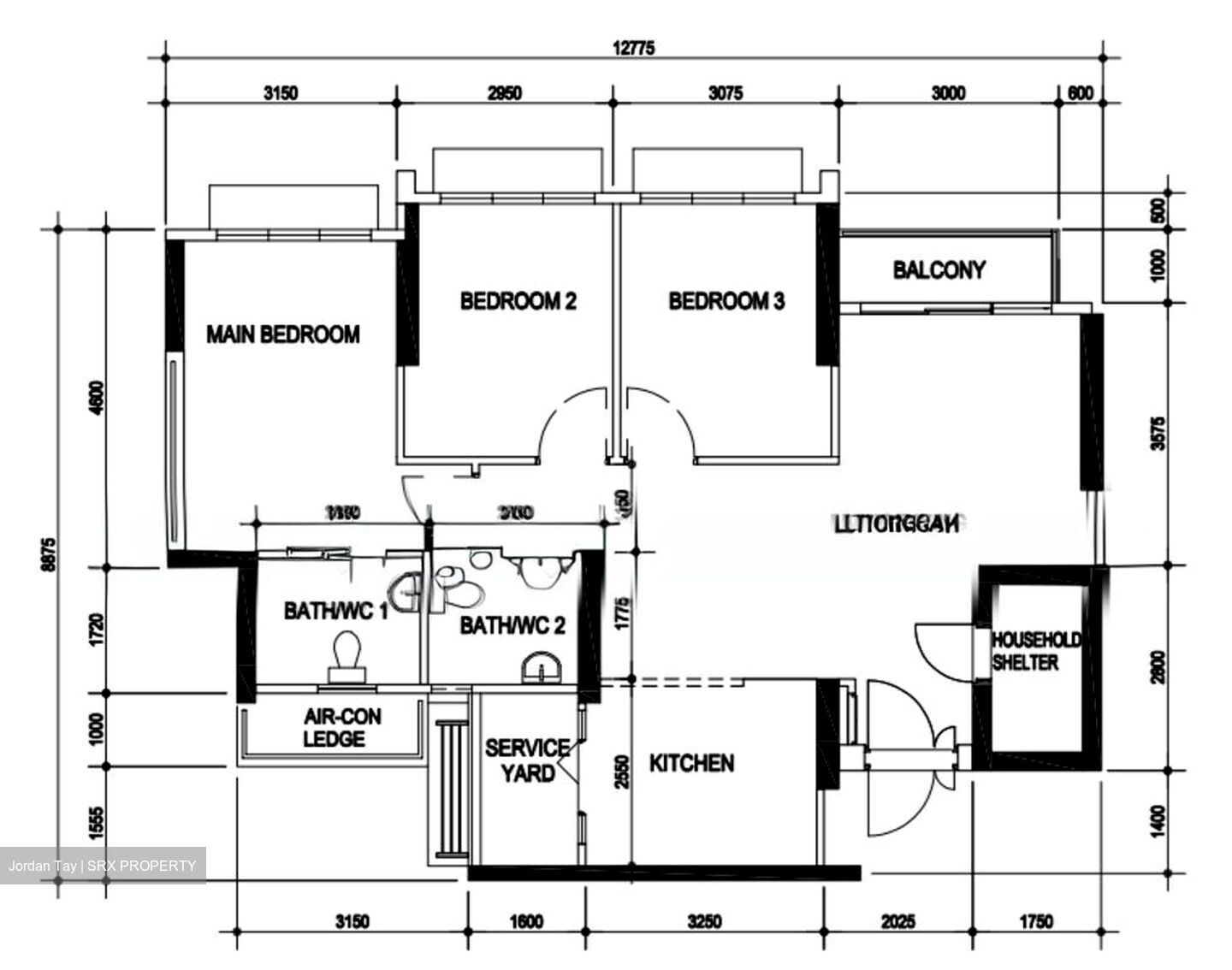 Blk 421B Northshore Straitsview (Punggol), HDB 4 Rooms #547520301